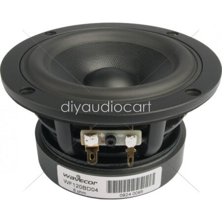 Wavecor WF120BD03 4-3/4" Balanced Drive Paper Cone Mid-Woofer 4Ohm - Image 4