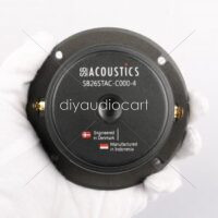SB Acoustics SB26STAC-C000-4 1” Soft Dome Tweeter - Image 4