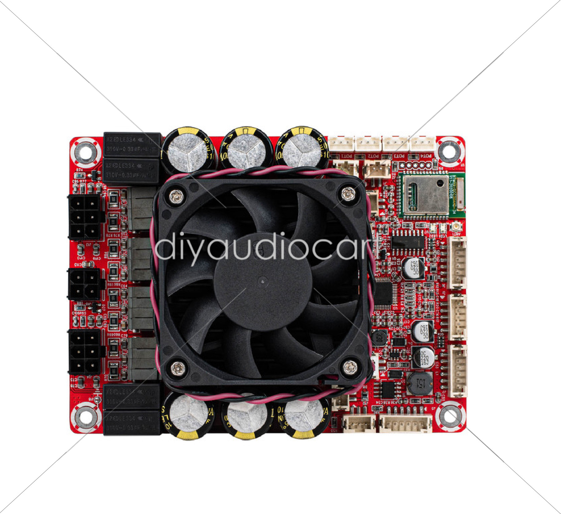 Dayton Audio KABD-4100 4 x 100W All-in-one Amplifier Board with DSP and  Bluetooth 5.0 aptX HD - diyaudiocart