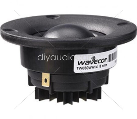 Wavecor TW030WA14 30mm neo tweeter, Tetoron/Graphene dome 8Ohm - PAIR