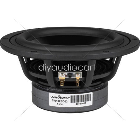 WAVECOR SW182BD03 7" die cast, alu-cone subwoofers, 4ohm - Image 2