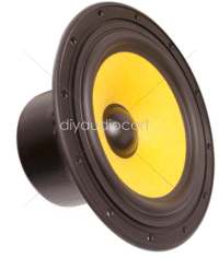 Alternative view of HiVi F8 8" Bass/Midrange 8Ohm