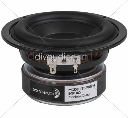 Dayton Audio TCP115-4 4" Treated Paper Midbass Woofer 4 Ohm - Image 2