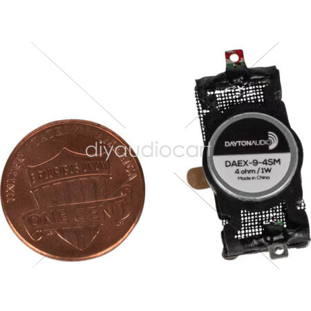 Dayton Audio DAEX-9-4SM Haptic Feedback Transducer 9mm 1W 4 Ohm