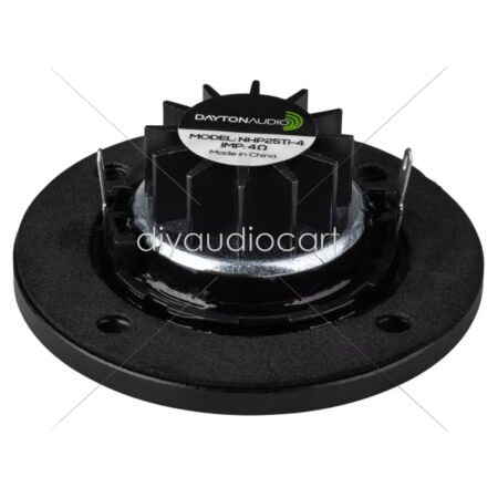 Dayton Audio NHP25Ti-4 1" Titanium Dome High Power Neodymium Tweeter 4 Ohm - Image 2