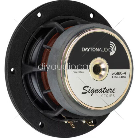 Dayton Audio SIG120-4 4” Signature Series Extended Range 40W Driver 4 Ohm - Image 4