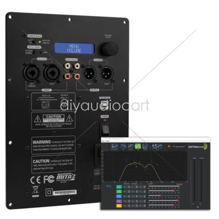 Dayton Audio SPA250DSP 250W Subwoofer Plate Amplifier with DSP - Image 2