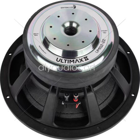 Dayton Audio UMII12-22 Ultimax II 12" DVC Subwoofer 2 Ohm Per Coil - Image 3