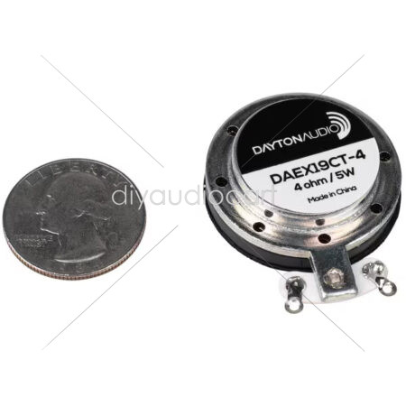Dayton Audio Coin Type Audio Exciter 19mm 5W 4Ohm DAEX19CT-4 - Image 4