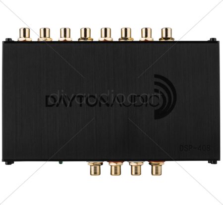 Dayton Audio - DSP-408 - 4x8 DSP Digital Signal Processor for Home and Car Audio