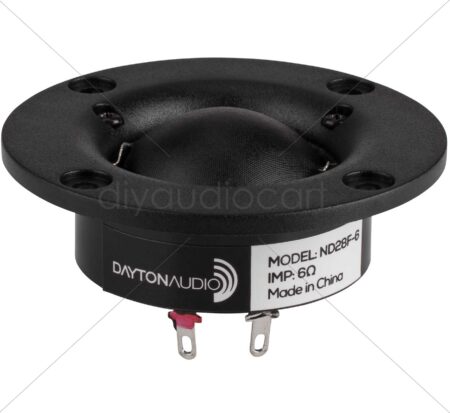 Dayton Audio - ND28F-6 - 1-1/8" Soft Dome Neodymium Tweeter