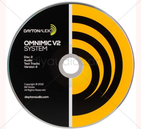 Dayton Audio - OMCD - Version - 4 - Test Track CD for OmniMic V2