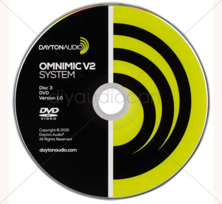 Dayton Audio - OMDVD - Version - 1 - Test DVD for OmniMic Precision Measurement Systems