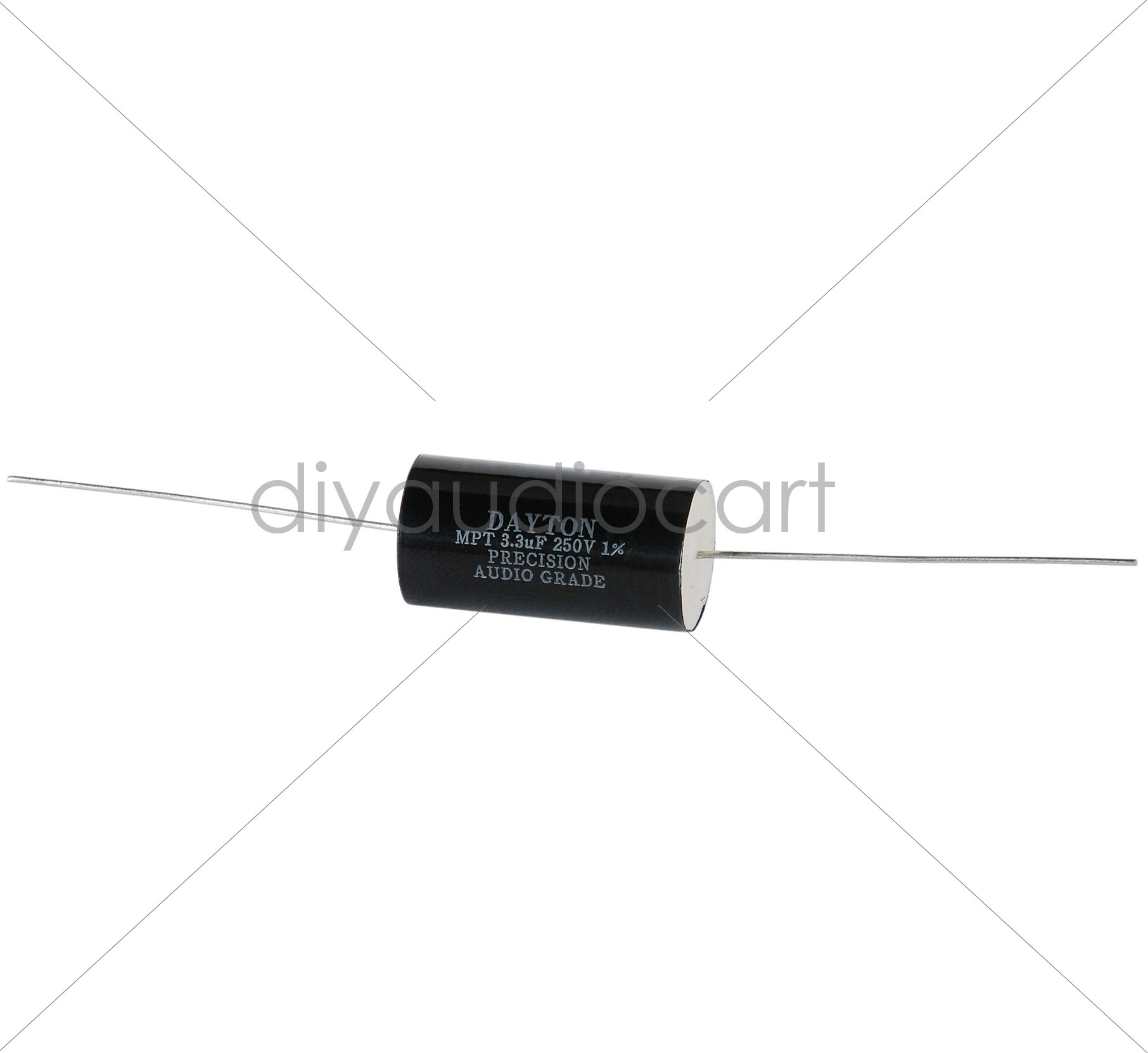 Dayton Audio PMPC-3.0 3.0uF 250V Precision Audio Capacitor – For Speaker Crossovers
