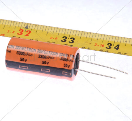 Keltron 3300uF, 50V Electrolytic Capacitor