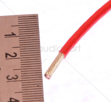 PTFE (Teflon) Hook up Wire-12 AWG-Red