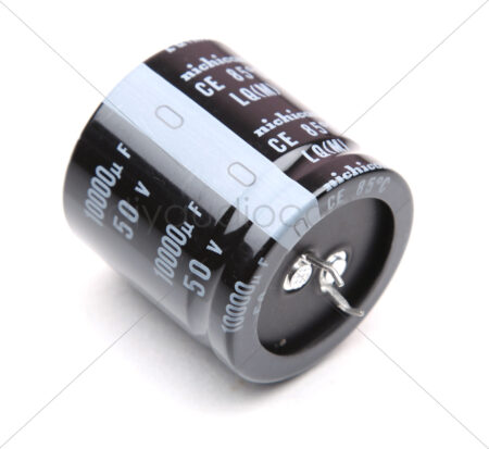 Nichicon - 10000uF  50V 85deg 10mm L/S Aluminium Electrolytic Capacitors