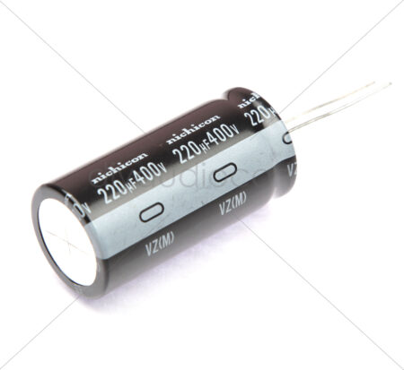 Nichicon - 220uF  400V Aluminium Electrolytic Capacitors - Leaded