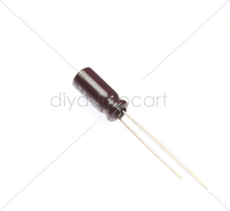 Nichicon - 2.2uF  100V Aluminium Electrolytic Capacitors - Leaded