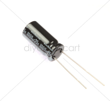 Nichicon - 1000uF  25V Aluminium Electrolytic Capacitors - Leaded