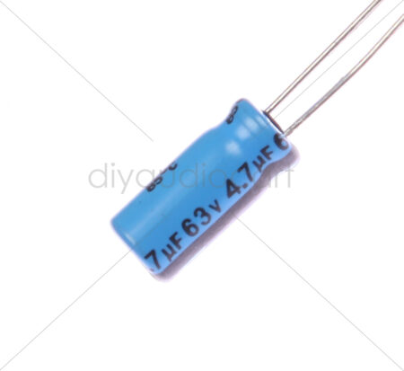 Vishay - 4.7uF 63V Aluminium Electrolytic Capacitors - Radial