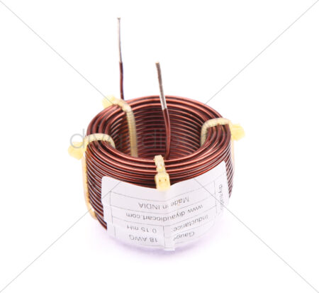 DAC - 0.15mh - Air Core Inductor Crossover Coil - 18 AWG