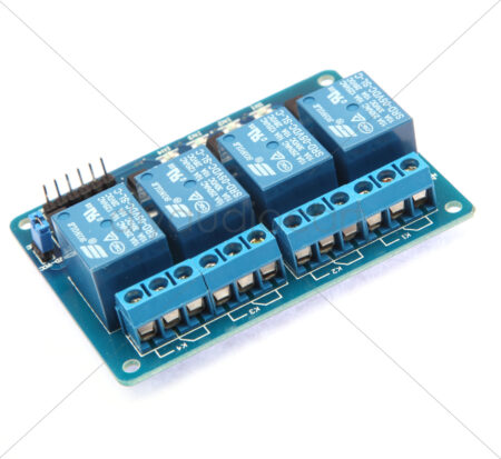 Relay Module - 4-Channel 5V with optocoupler for Arduino PIC ARM DSP AVR