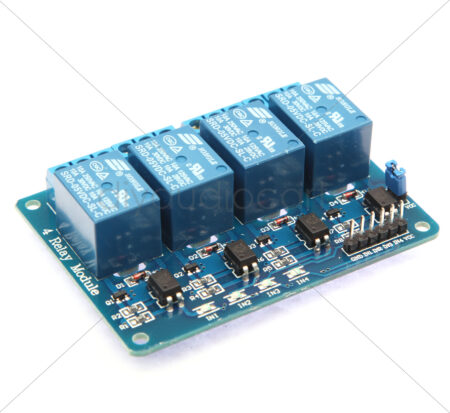 Relay Module - 4-Channel 5V with optocoupler for Arduino PIC ARM DSP AVR