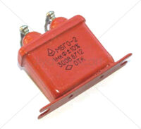 MBGO-2 300V 1.0uf Paper and Aluminum Foil Capacitor