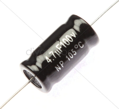 Jantzen Audio - 4.70uF 100VDC Electrolytic Non-Polarized Capacitor