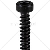 DAC - M3 x 16mm Cap Head Wood Screw Black