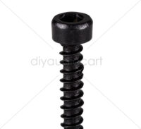 DAC - M3.5 x 25mm Cap Head Wood Screws - Black