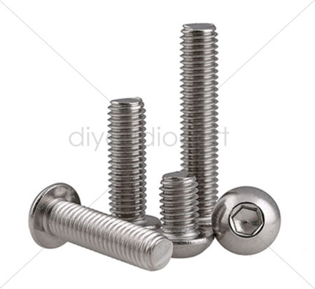 DAC - Button Head Cap Screw - M3 x 15mm - Stainless Steel