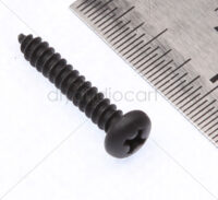 Parts Express M5 x 30mm Cap Head Wood Screws Black 100 PCS. JJ350087