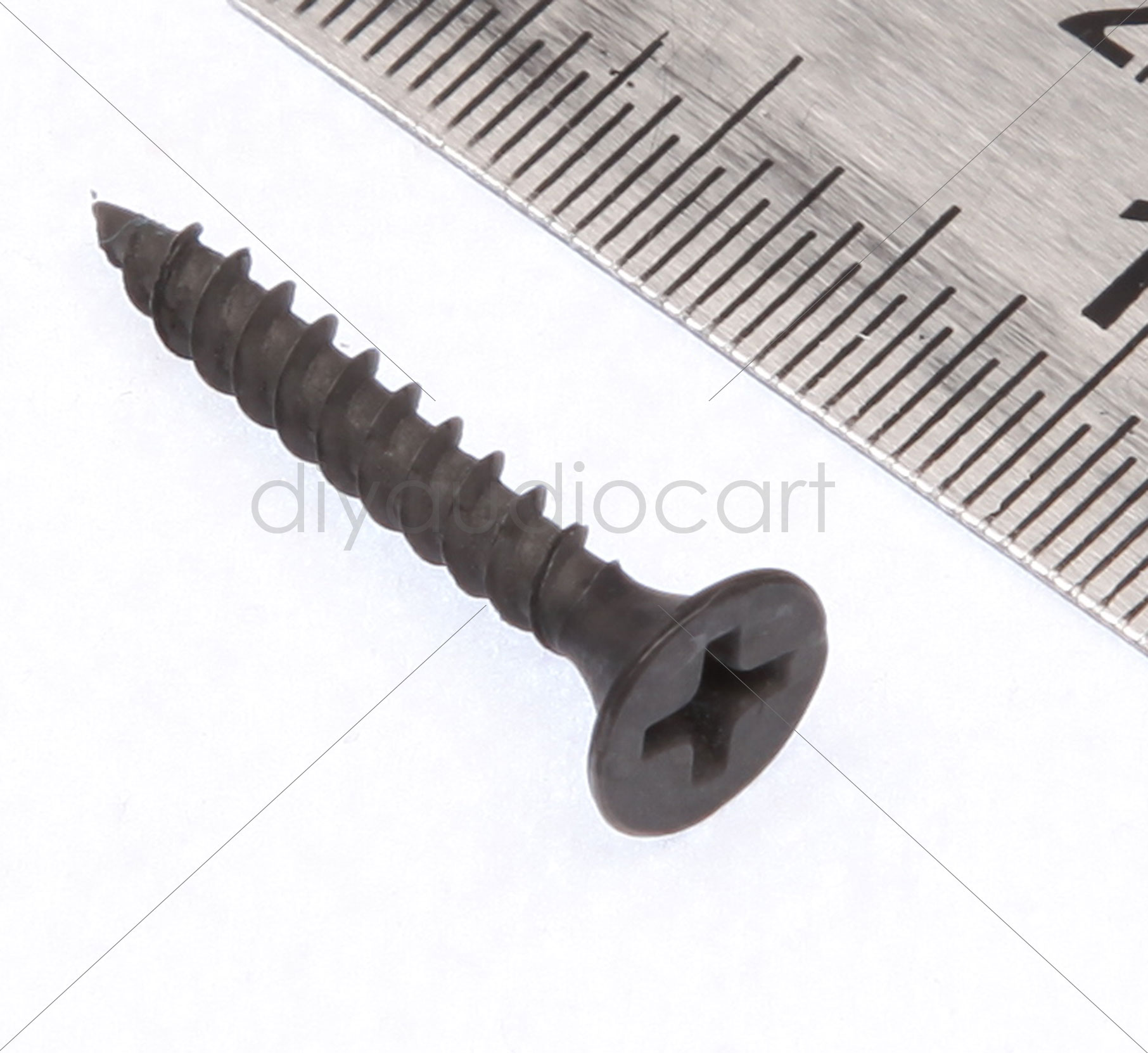 6 x 1 Wood Screw 50PCS Black Phosphate Coated Stainless Flat Truss Head  Fast Self Tapping Drywall Screws by SG TZH - Imported Products from USA -  iBhejo