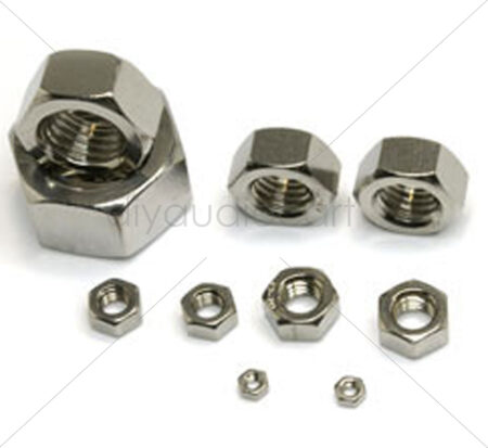 DAC - 4mm Nut - Stainless Steel