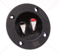 MX 2 Way Binding Post Speaker Terminal Round Quick Connect Mini Full Metal (75x45.6MM)