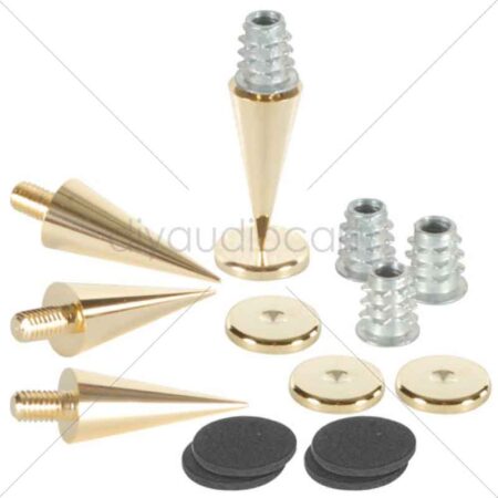 Dayton Audio - DSS3-G Gold Spike Set 4 Pcs