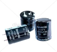 Bevenbi - 10000 uF  63 V Low ESR Aluminium Electrolytic Capacitors - Snap-in