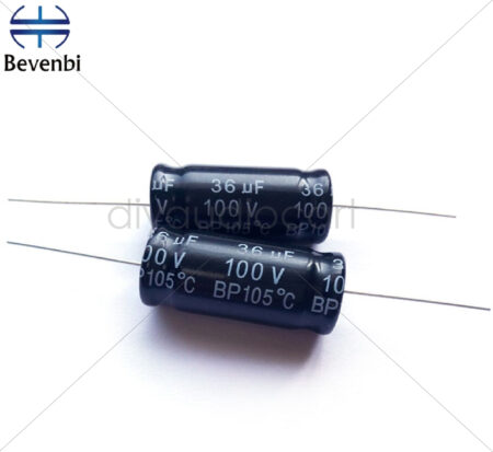 Bevenbi - 10uF 100V Electrolytic Non-Polarized Crossover Capacitor