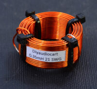 DAC - 0.35mh - Air Core Inductor Crossover Coil - 20 AWG