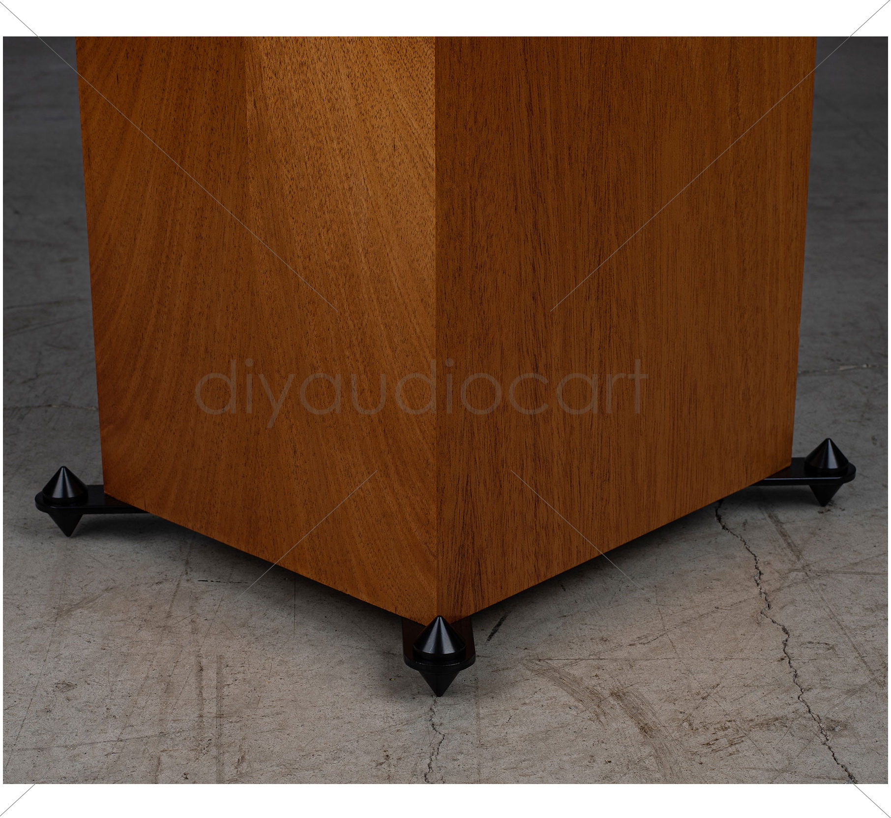 Dayton Audio OA-4 Outrigger Speaker Spike Set with Steel Base 4 Pcs