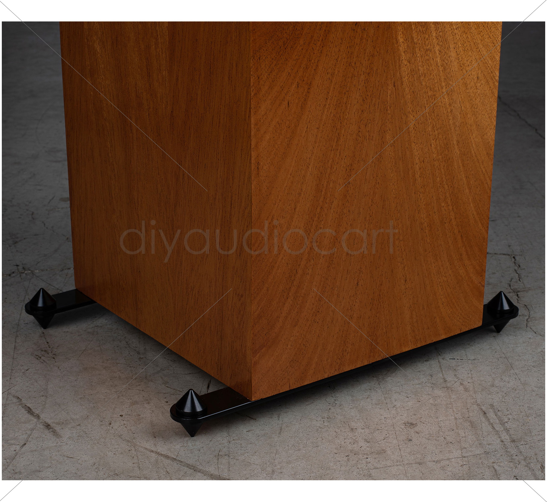 Dayton Audio OA-4 Outrigger Speaker Spike Set with Steel Base 4 Pcs