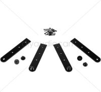 Dayton Audio OA-4 Outrigger Speaker Spike Set with Steel Base 4 Pcs