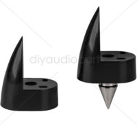 Dayton Audio OP-4 Outrigger Speaker Spike Set with ABS Base 4 Pcs