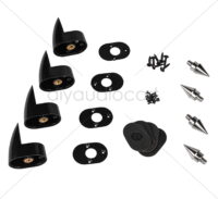 Dayton Audio OP-4 Outrigger Speaker Spike Set with ABS Base 4 Pcs