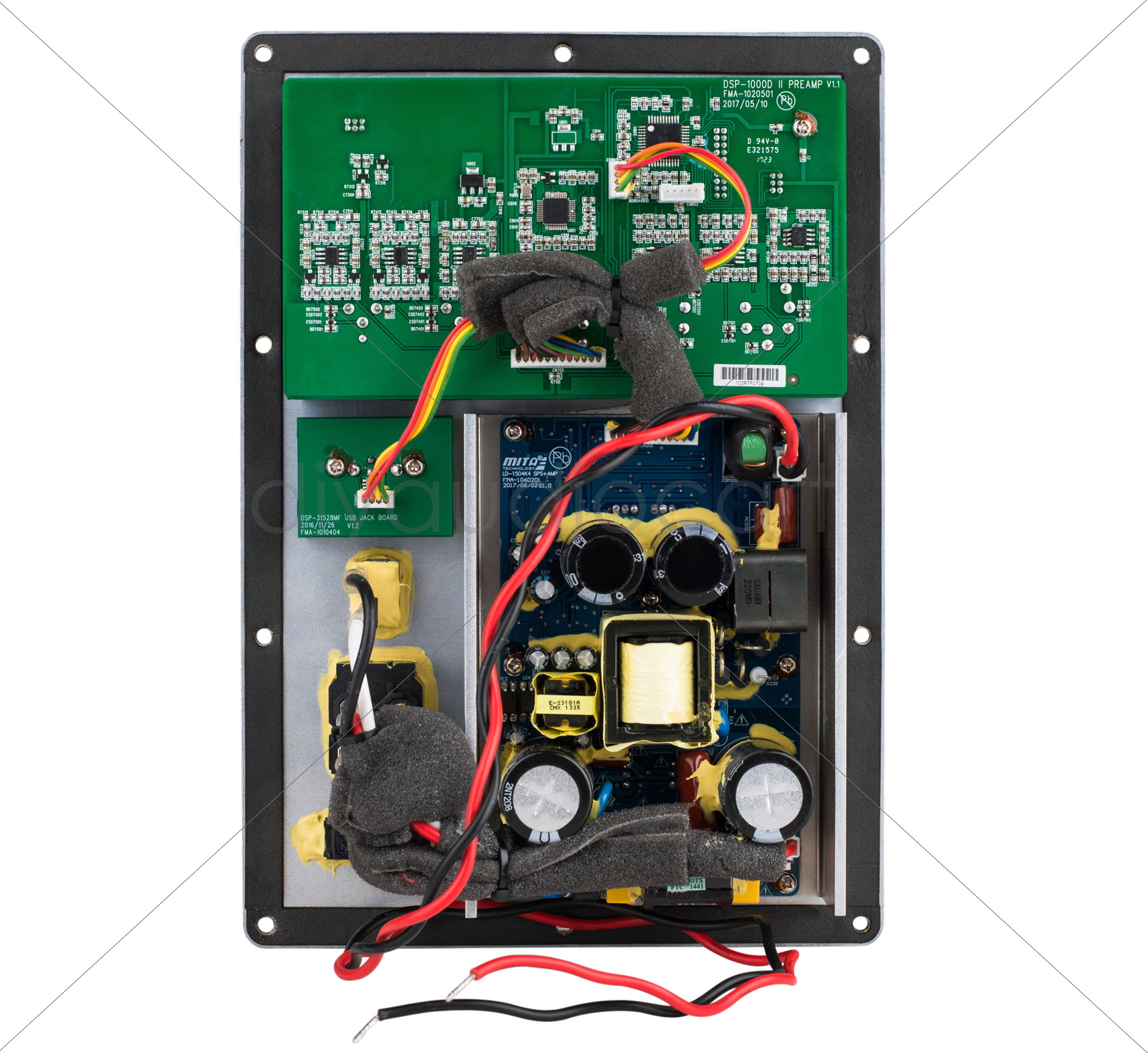 Dayton Audio SPA500DSP 500W Subwoofer Plate Amplifier with DSP