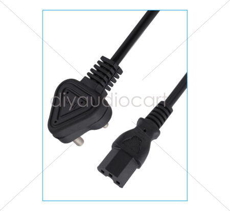 HOC- AC Power Cord Black Premium  - 1.5M