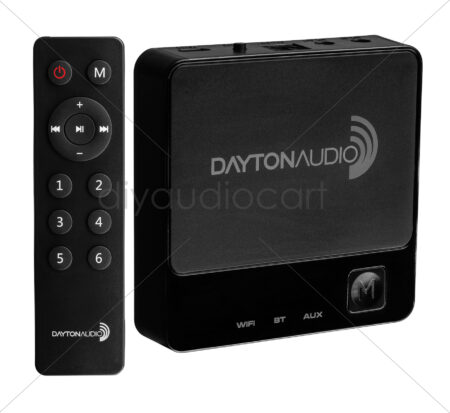 Dayton Audio WBA31 Wireless Wi-Fi & Bluetooth Audio Receiver with IR Remote