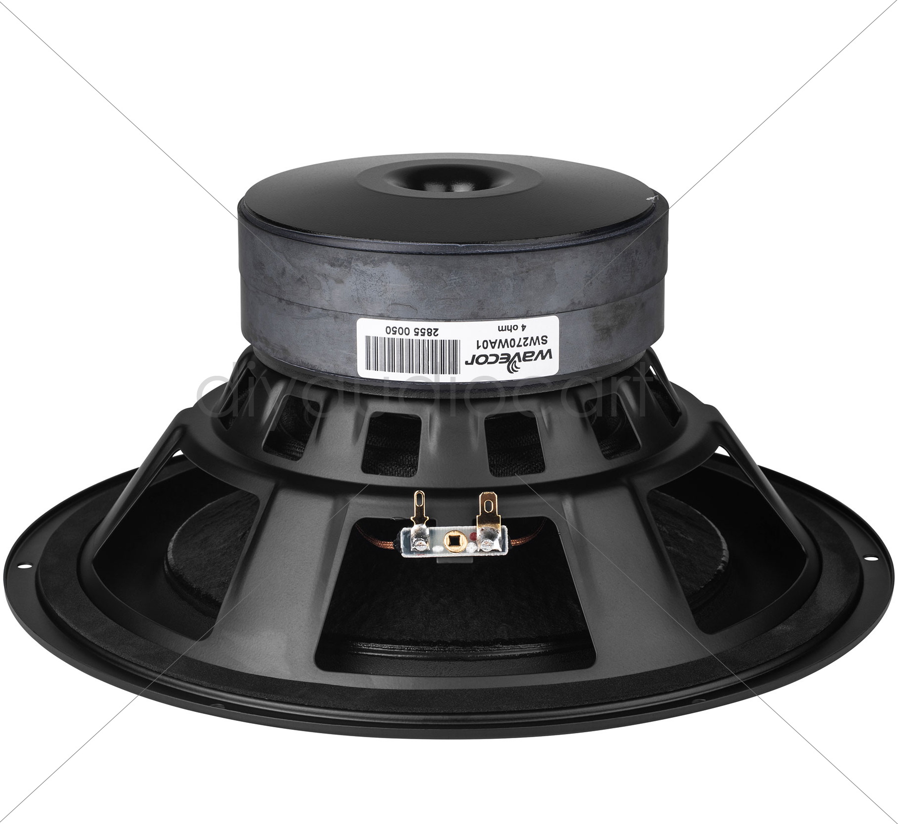 Wavecor SW270WA01 10-1/2" Balanced Drive Paper Cone Subwoofer 4 Ohm